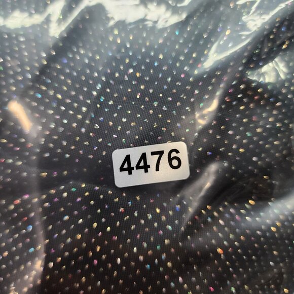 Womens Black Everly Dress Fit & Flare Sparkly Shiny V Neck Sleeveless M Medium - Picture 9 of 9